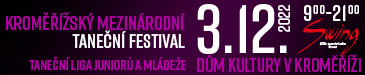 Mezinárodní taneční festival klubu sportovního tance Swing Kroměříž 2022